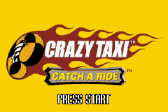 Crazy Taxi Catch a Ride screenshot 3 for GameBoy Advance